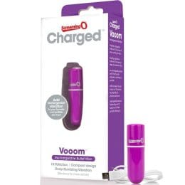 SCREAMING O - RECHARGEABLE VIBRATING BULLET VOOOM LILAC